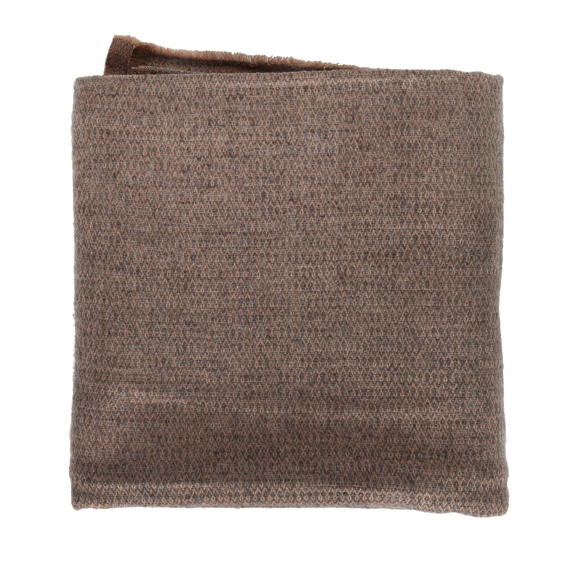 Wolldecke 'Ingvi', beige, grau, T 270 cm, B 135 cm