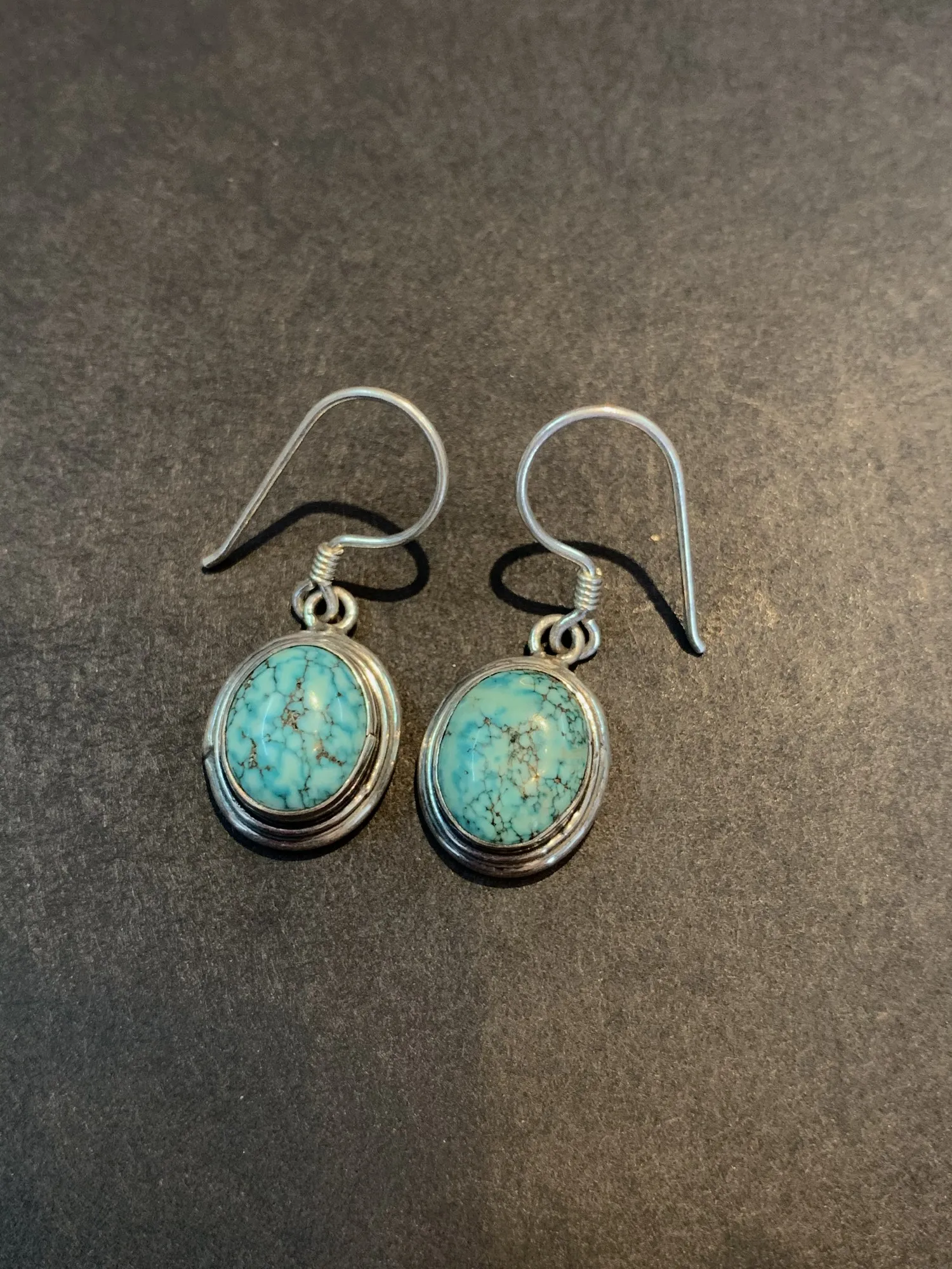 Ohrring 925 Silber Türkis