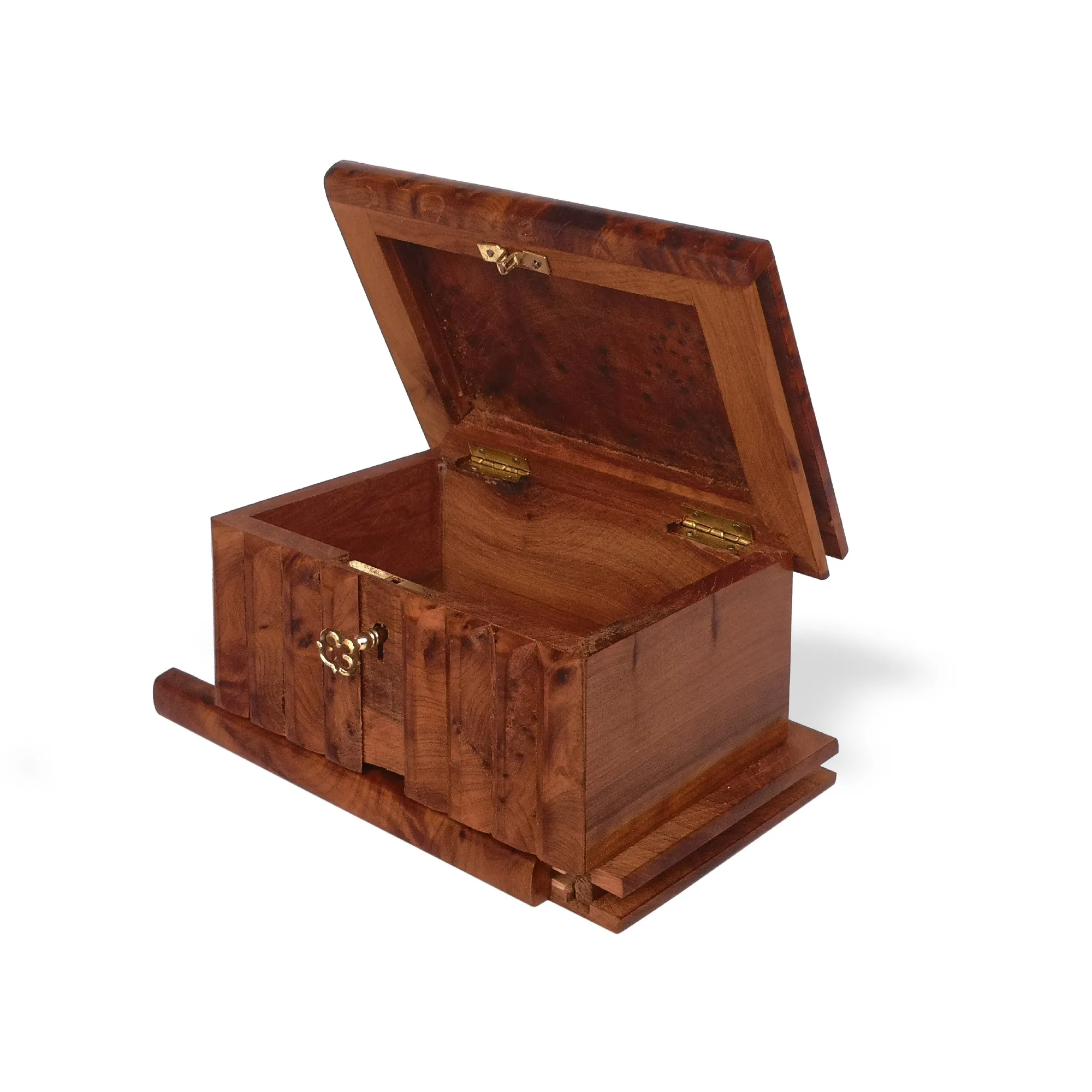 Thuja Secret Box, natur, T 15,5 cm, B 11 cm, H 9 cm