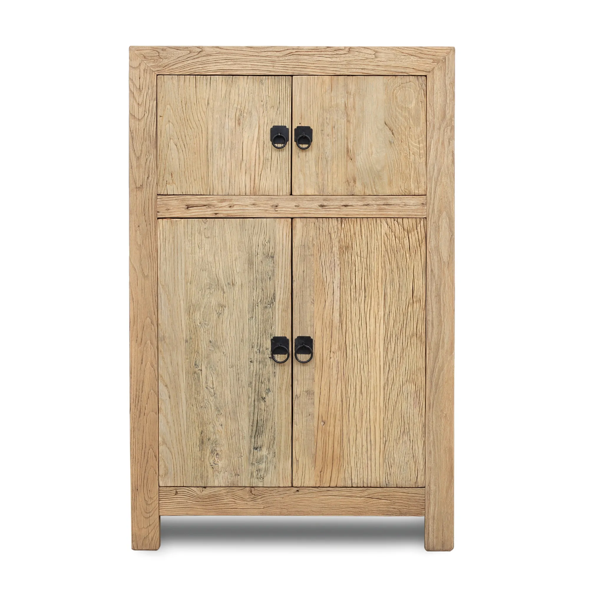 Schrank 'Edina', natur, B 90 cm, H 140 cm, T 45 cm