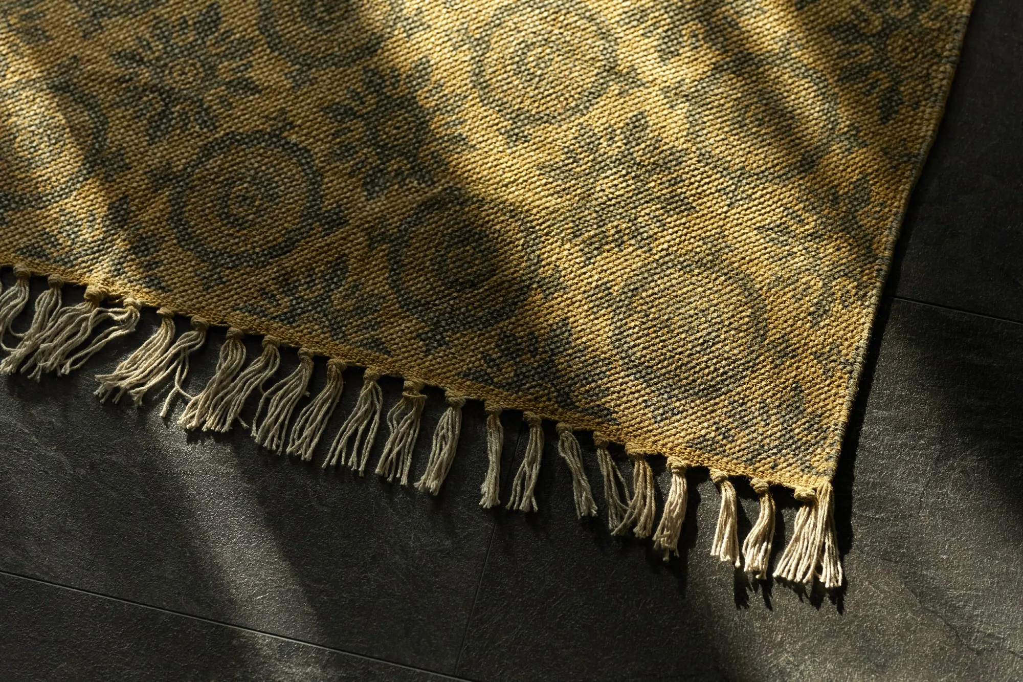 Läufer 'Cherur', handbedruckt, T 180 cm, B 60 cm