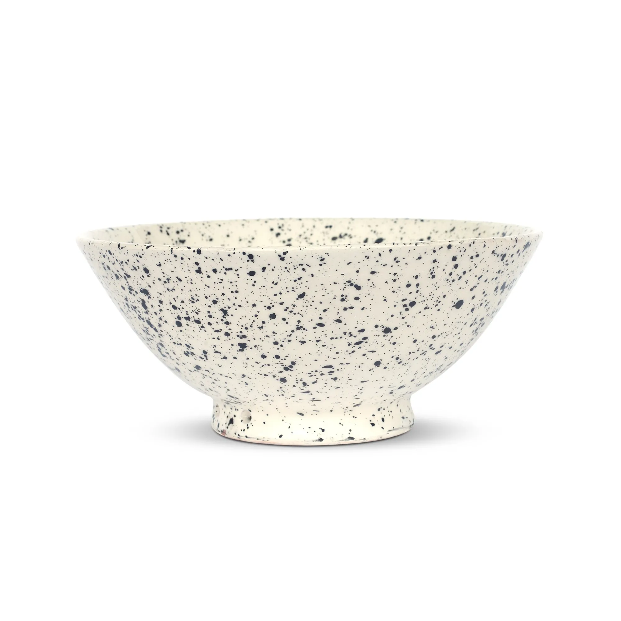 Zierschale, weiß, schwarz, Ø 15 cm, H 6 cm