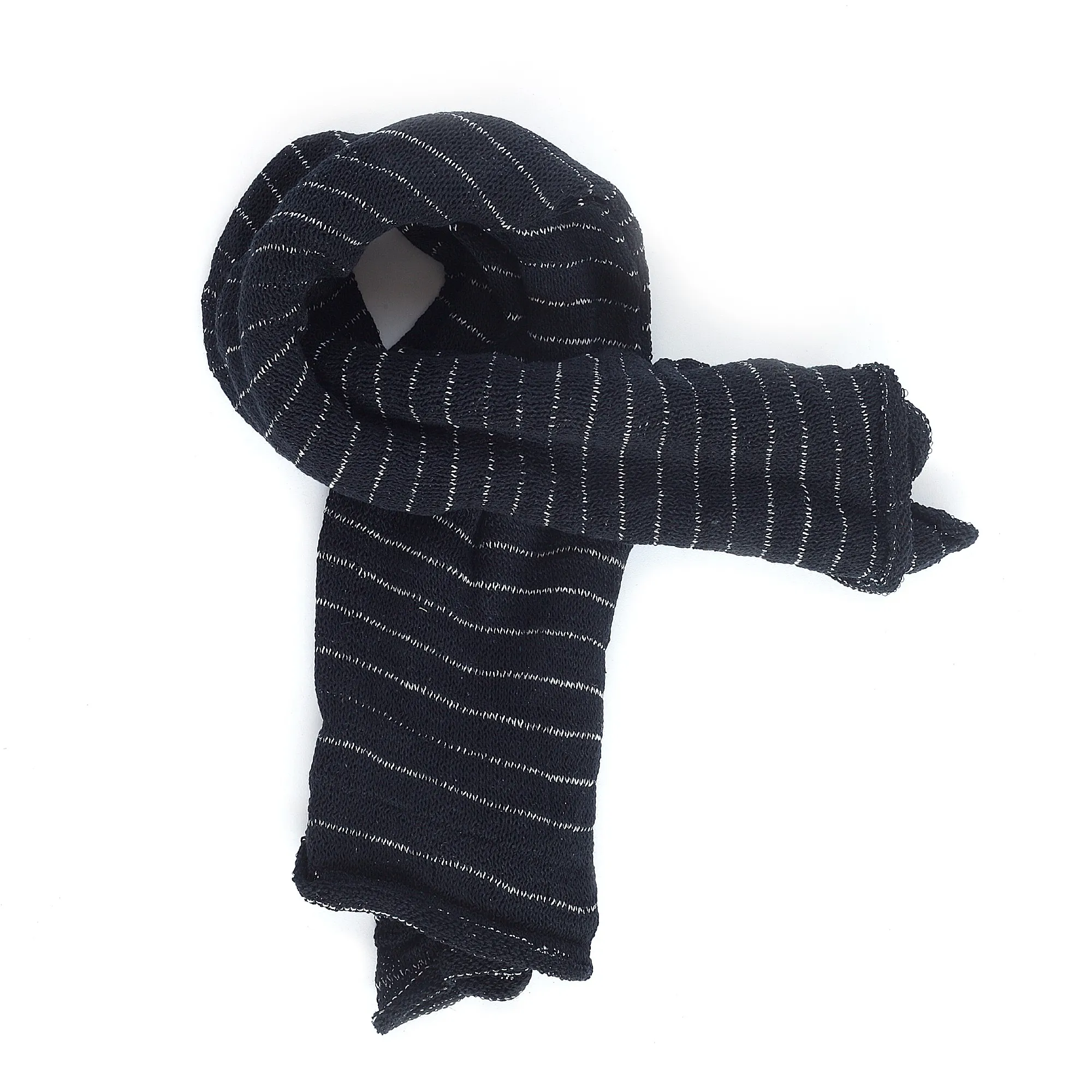 Magic Infinity Scarf, schwarz, weiß, L 80 cm, B 60 cm
