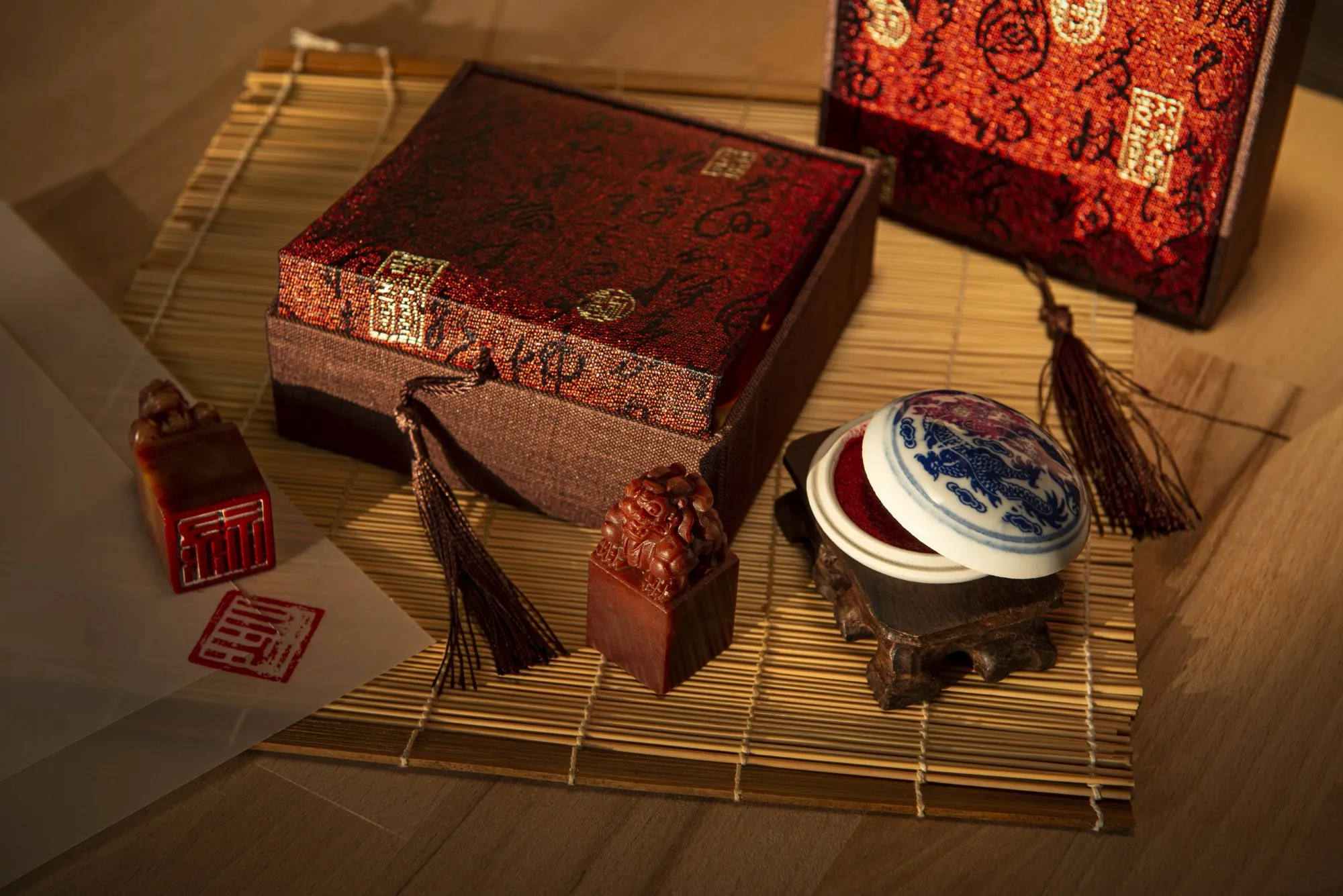 Geschenkset Stein-Stempel 'Attraktivität'