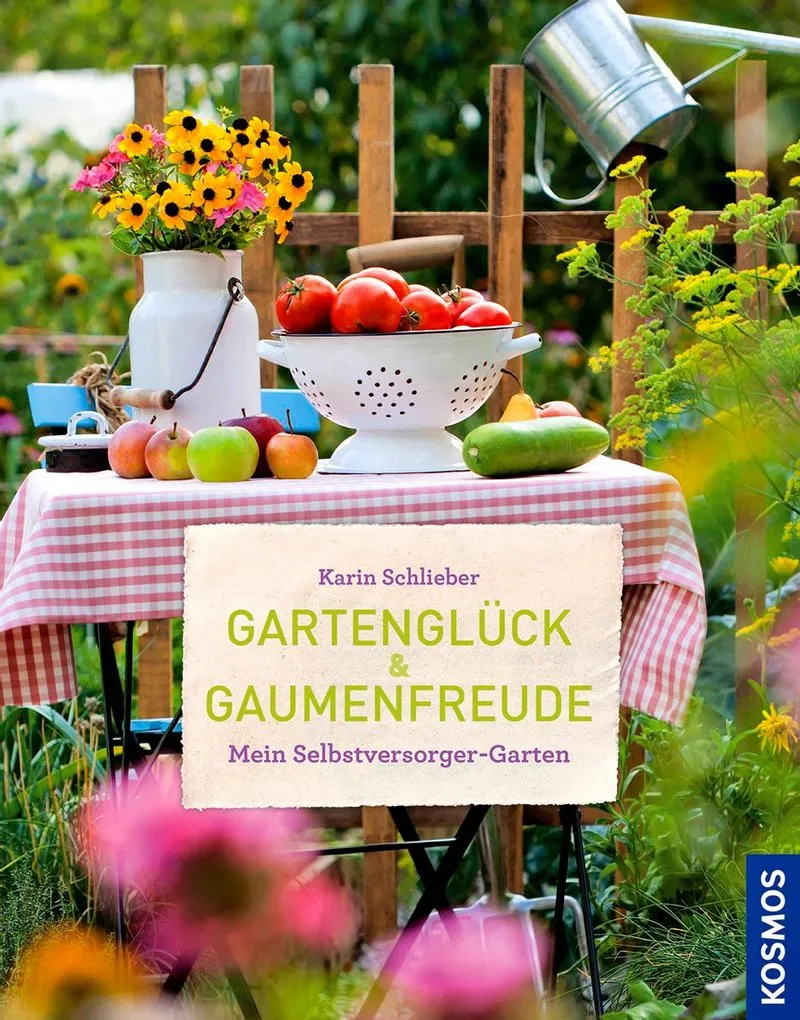 Buch 'Gartenglück und Gaumenfreude'