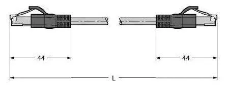 Turck 6441421 Sensor /Aktor Steckverbinder Verbinder Verbindungsleitung B-Ware