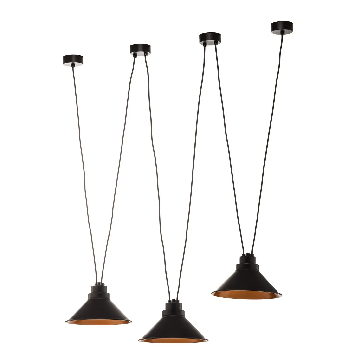 Nowodvorski Lighting Hängelampe Perm Iii Schwarz Variabel Montierbar Lampe Spot B-Ware