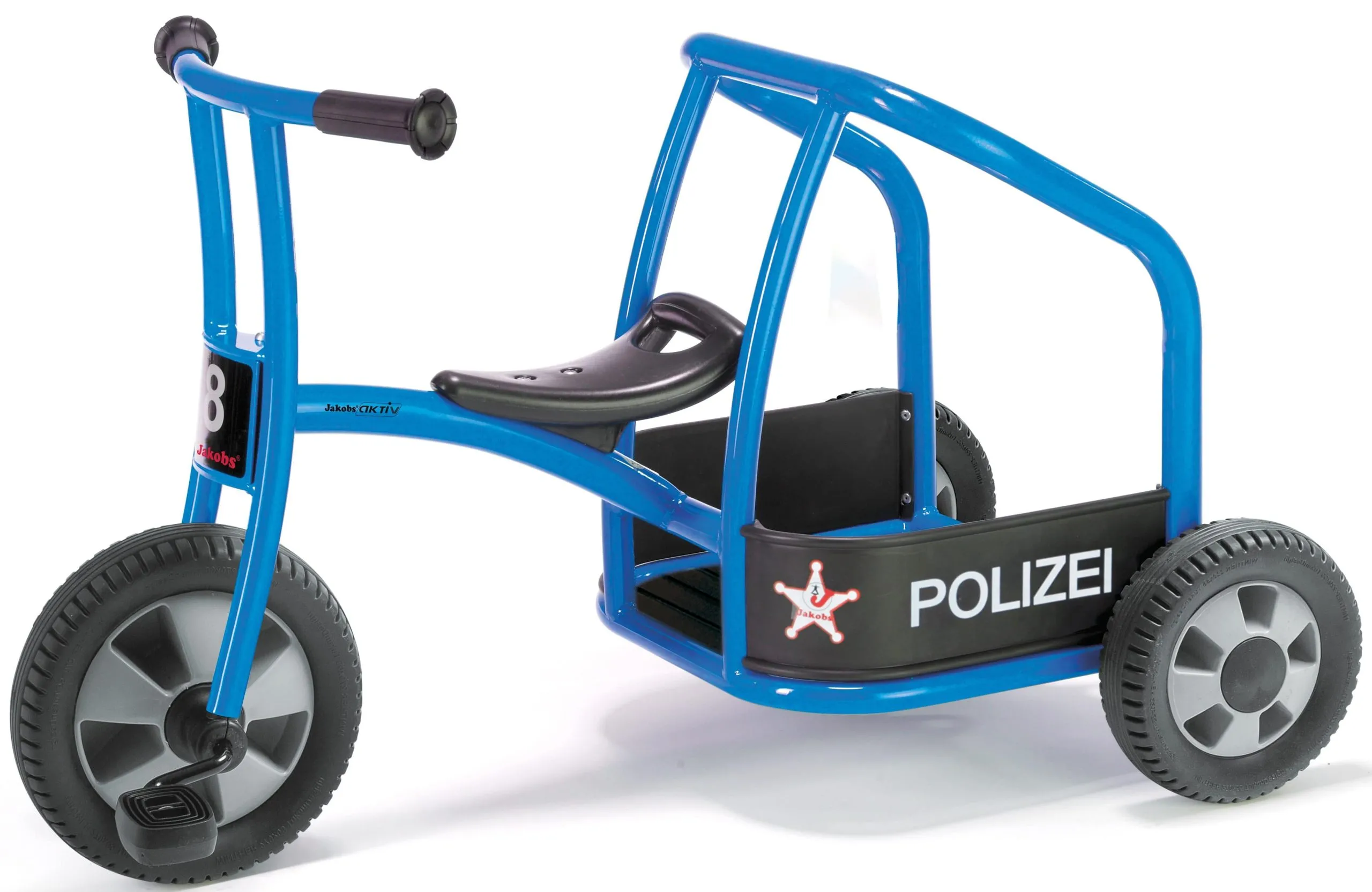 Jakobs aktiv Dreirad "Polizei"