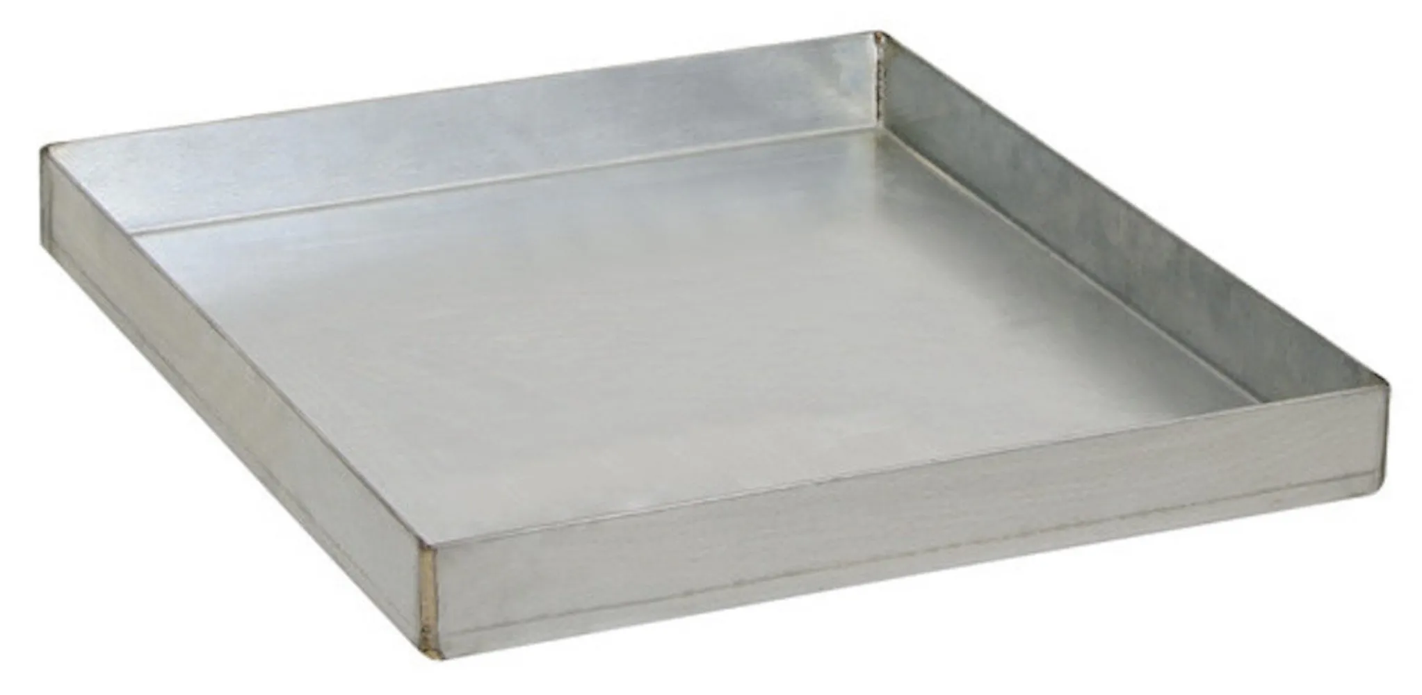 Dichtgeschweiter Wannenboden für Gefahrstoffschrank mit 50cm Breite | 9 Liter, HxBxT 7x42x47cm | Verzinkt