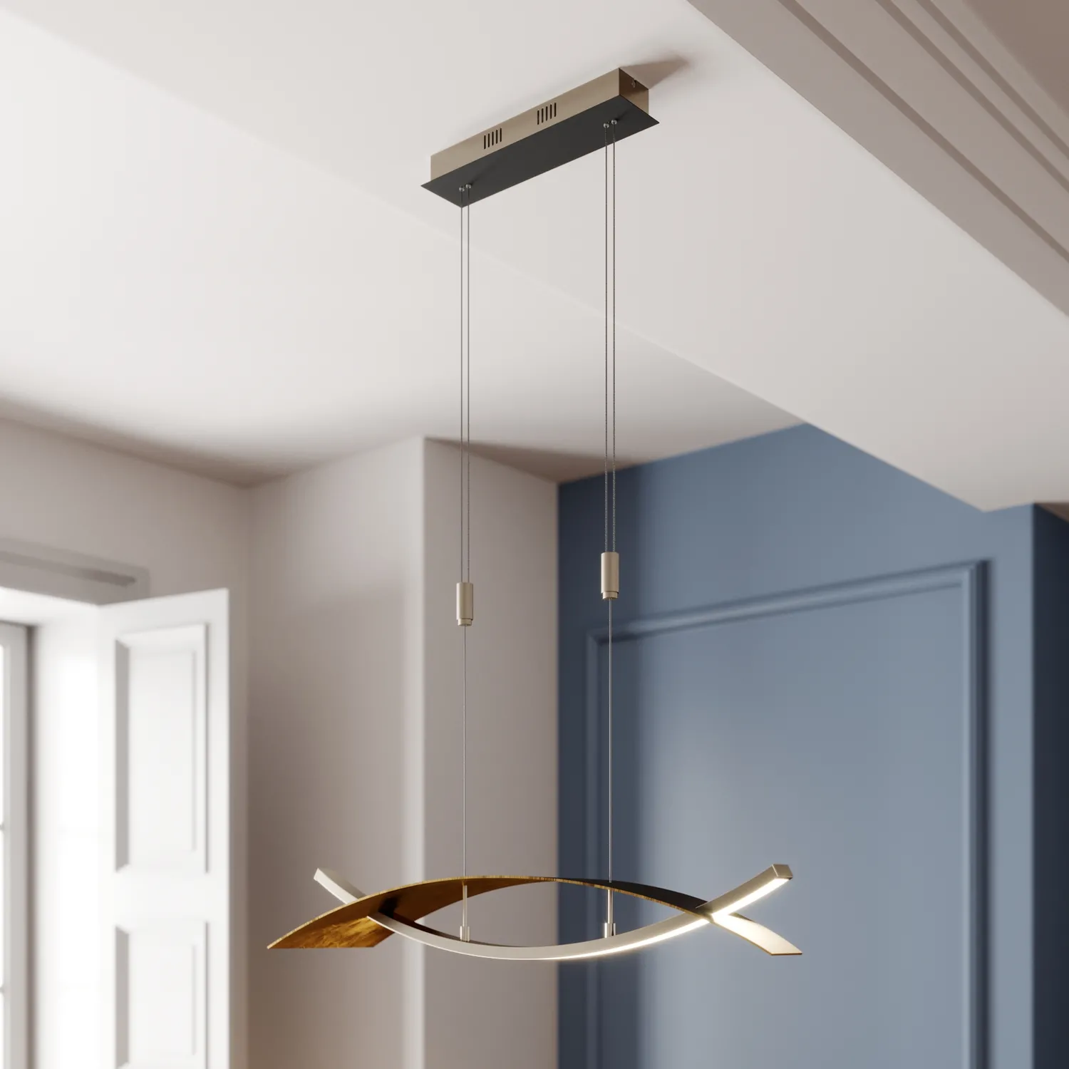 Lucande Led Hängeleuchte Marija Pendelleuchte Deckenlampe Lampe Leuchte Led 337 B-Ware