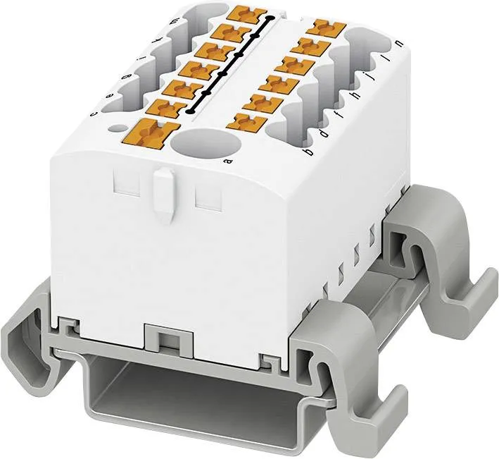 Phoenix Contact Ptfix 6/12 X2,5 Ns35 A Bk 3273234 Verteilerblock 0.14 Mm² 2.50 Mm² B-Ware