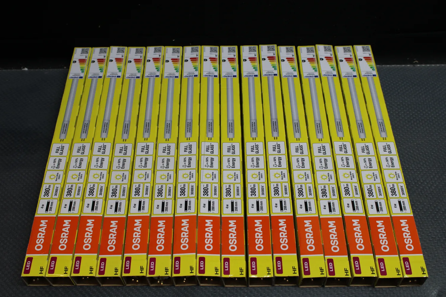 Osram Led G5 Röhrenform Leuchtmittel 4 W = 8 W Warmweiß 18.50 Mm X 288 Mm 16 Stück B-Ware