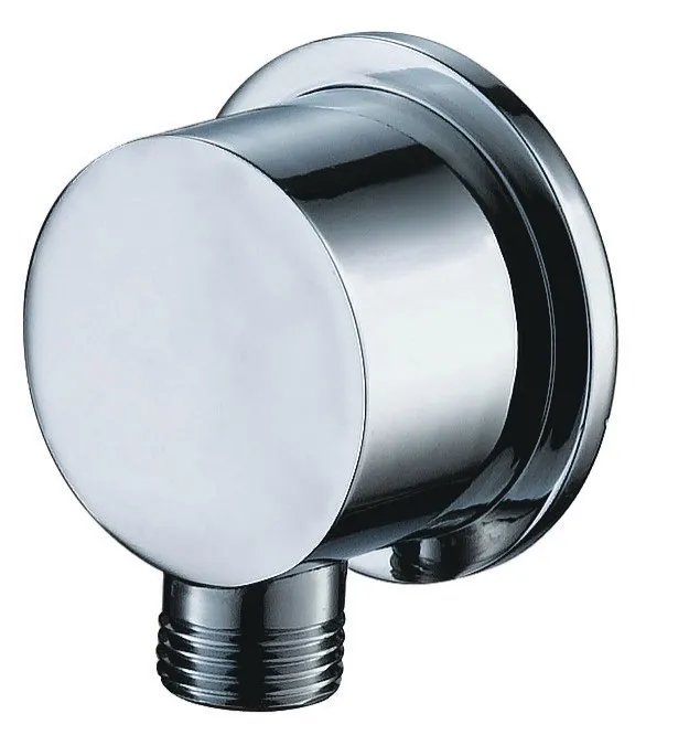 Wandanschlussbogen AqvaDesign - rund - 1/2″AG × 1/2″AG - eigensicher - Vollmetall - chrom