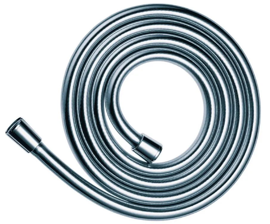 Silberflex-Brauseschlauch AqvaShower - 1/2″ Dreh-Konus × 1/2″ Konus × 1250 mm - chrom