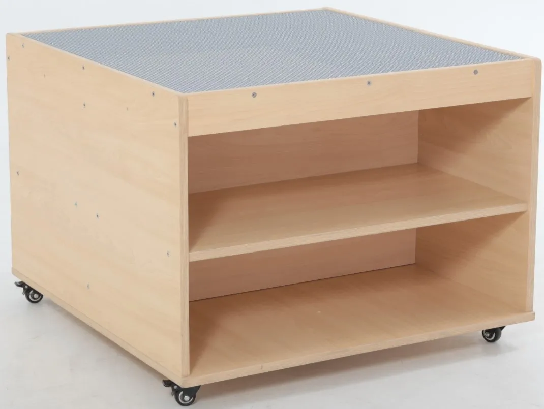 Wisdom fahrbarer Spieltisch, Bausteinwagen