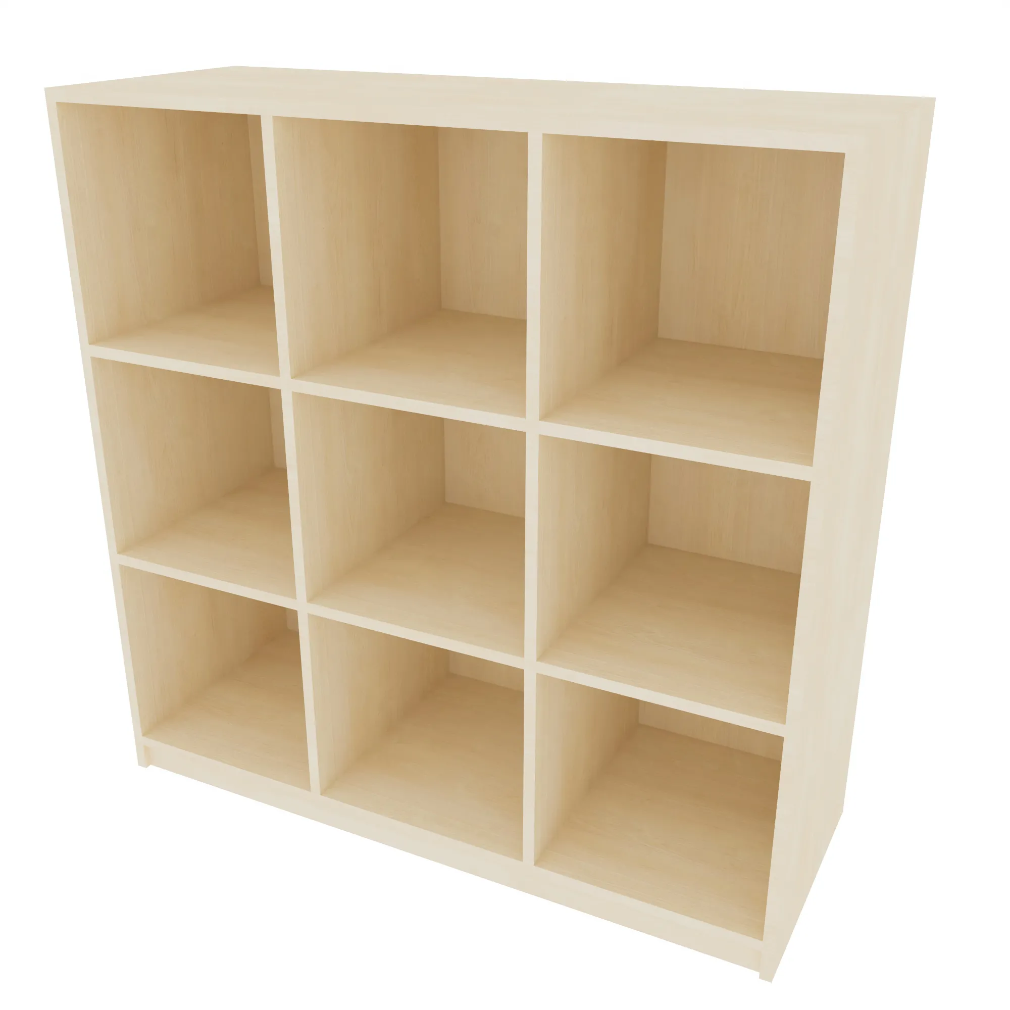 Regal mit 9 Fächern, B/H/T 120 x 120 x 45 cm