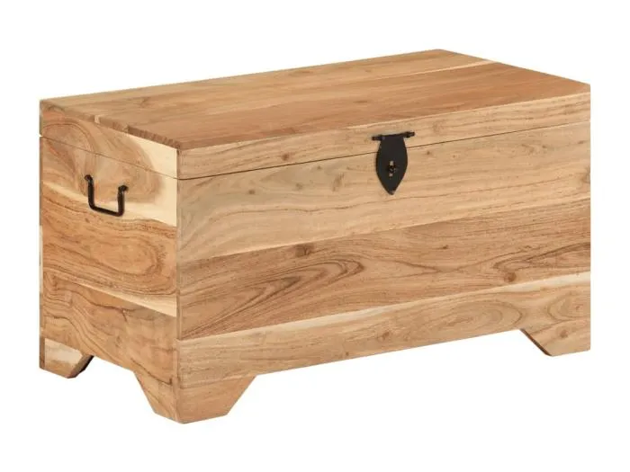 Truhe Massivholz Akazie