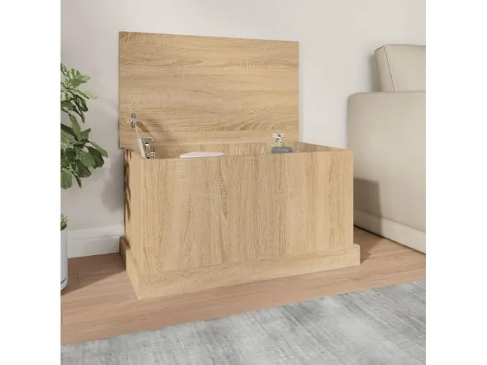 Truhe Sonoma-Eiche 70x40x38 cm Holzwerkstoff