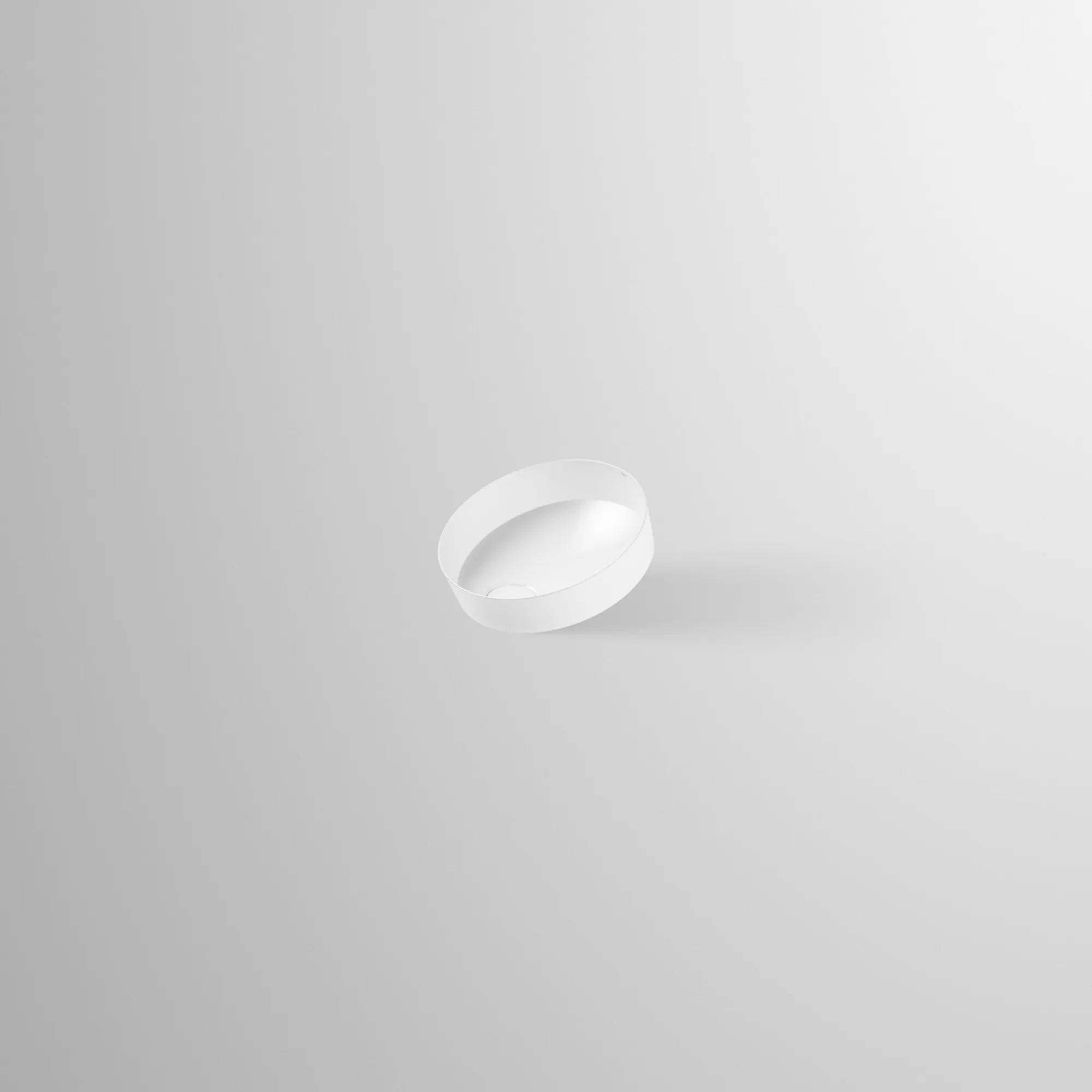 Waschbecken 400 × 195 mm in Alpinweiß