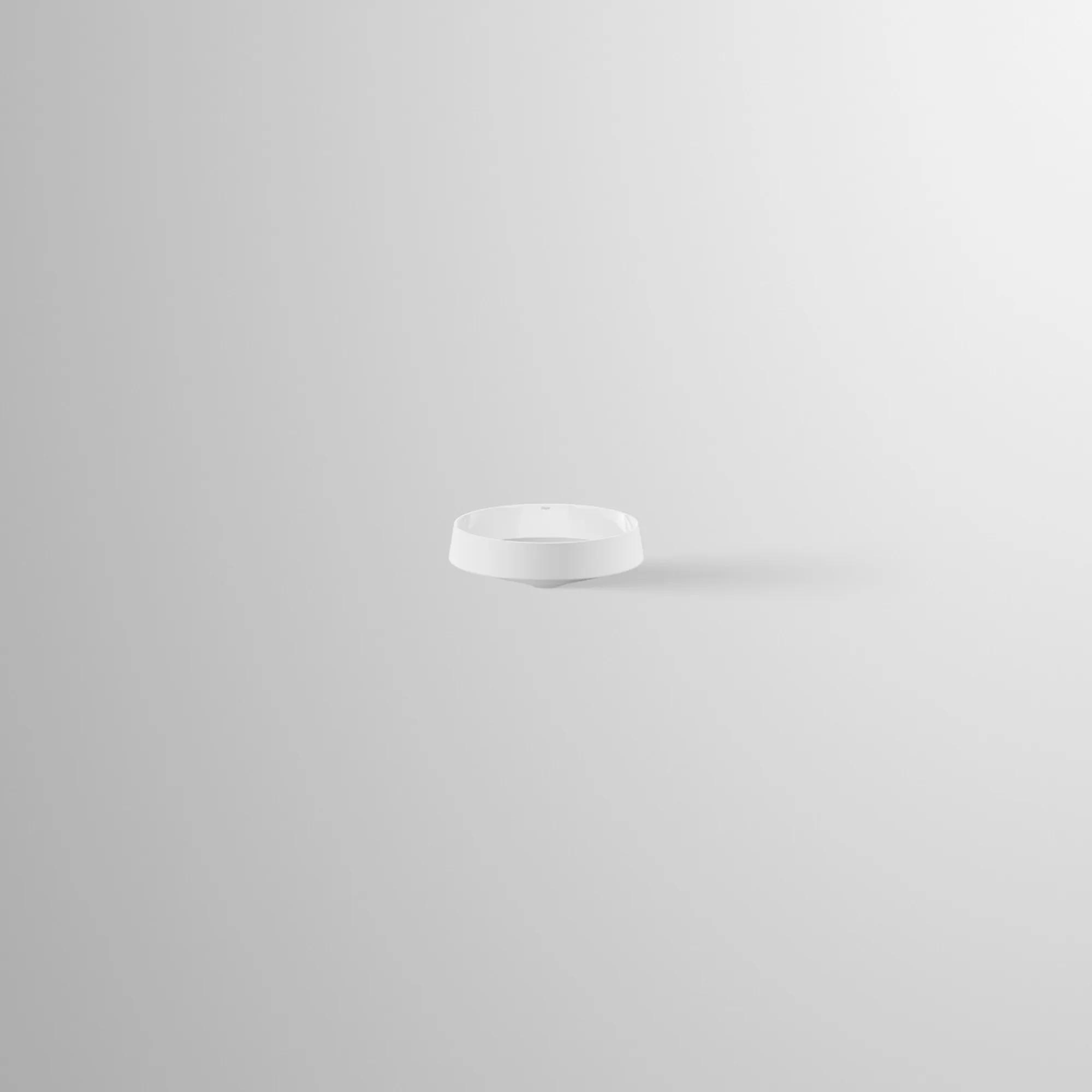 Waschbecken 360 × 118 mm in Alpinweiß