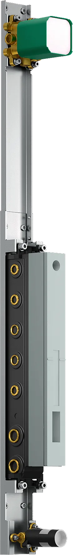 Hansgrohe Unterputz-Armatur „Axor ShowerComposition“ Ausladung 0 mm