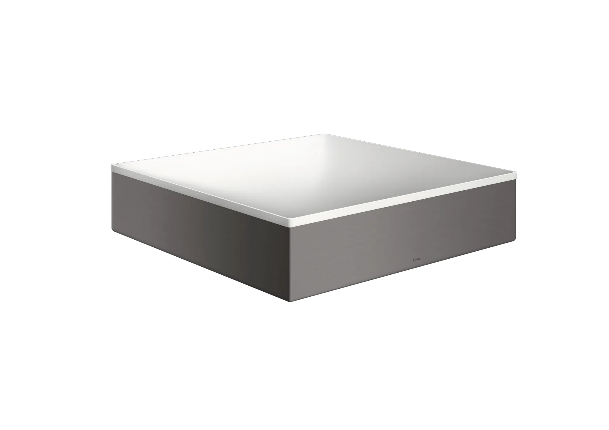 AXOR Suite Waschbecken & Badewannen Aufsatzwaschtisch 400/400 ohne Hahnloch und Überlauf Chrom