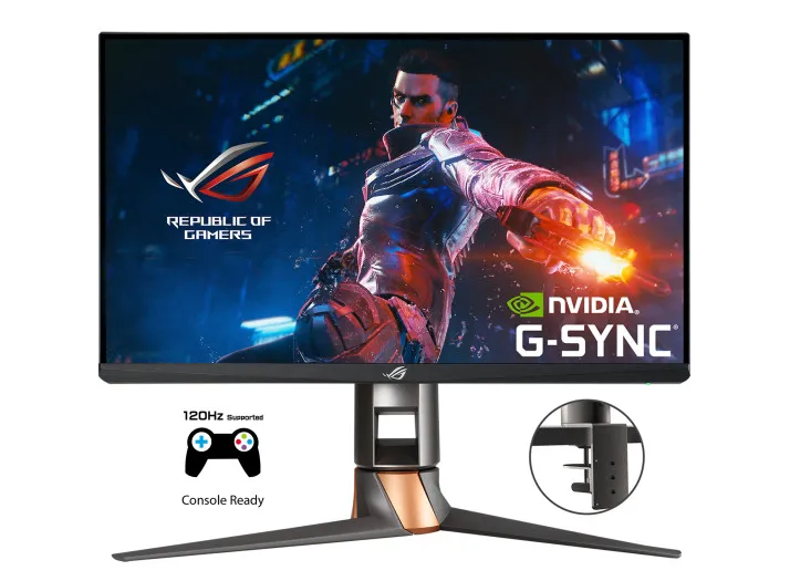 Asus ROG Swift PG259QNR 25" IPS Monitor, 1920 x 1080 Full HD, 360Hz, 1ms