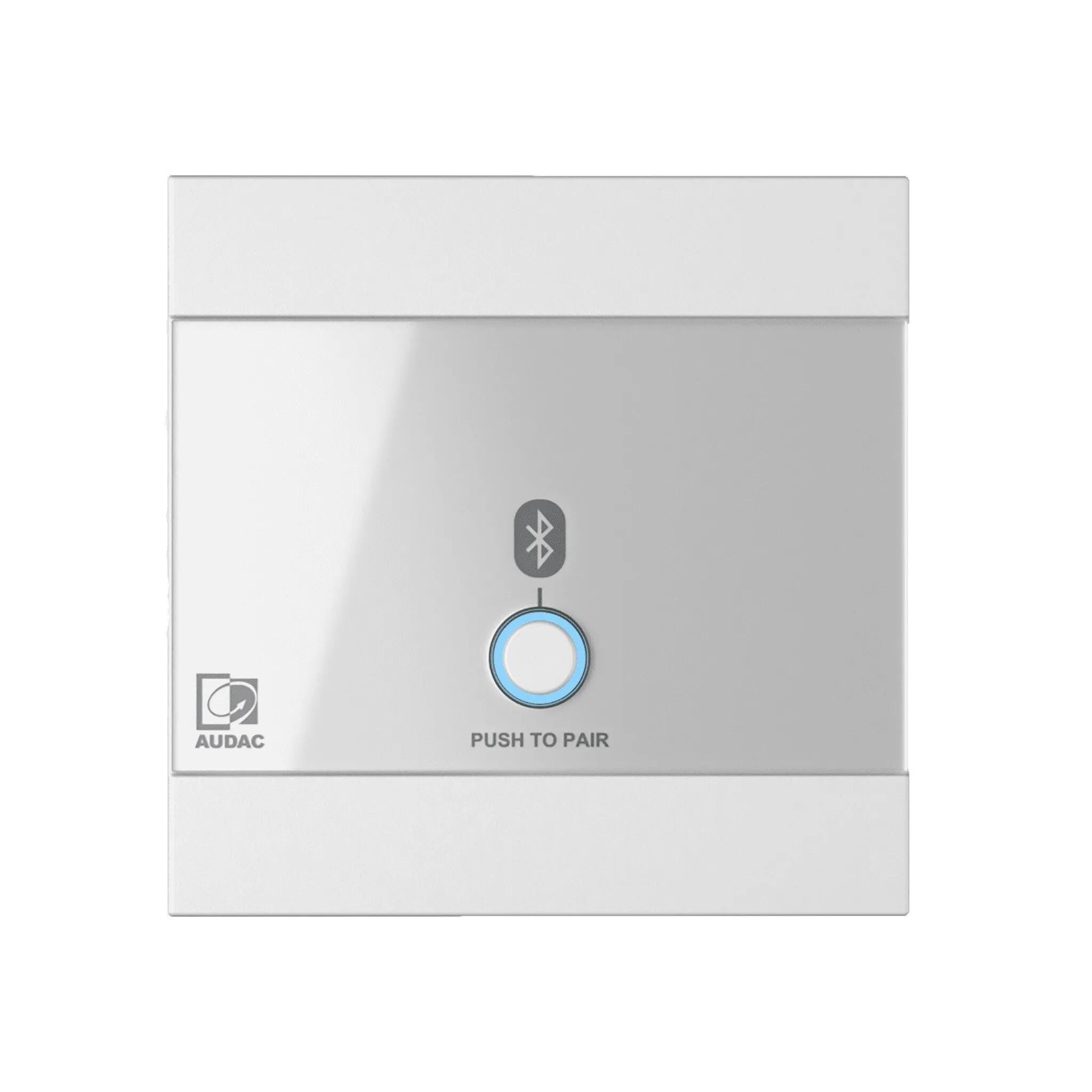 AUDAC WP220 - Universal Wandbedienfeld - Bluetooth-Empfänger, weiss