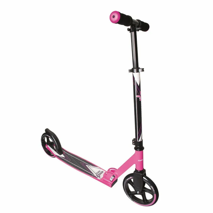 Muuwmi Aluminium Scooter 205 Mm Roller Cityroller Tretroller Kinderroller Pink   B-Ware
