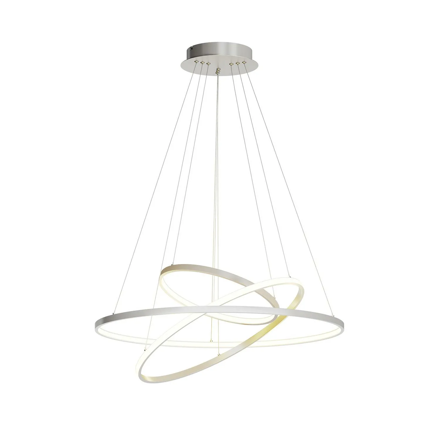 Pendelleuchte Deckenlampe Hängeleuchte Hänglampe Led Lucande Ezana Metall63 B-Ware