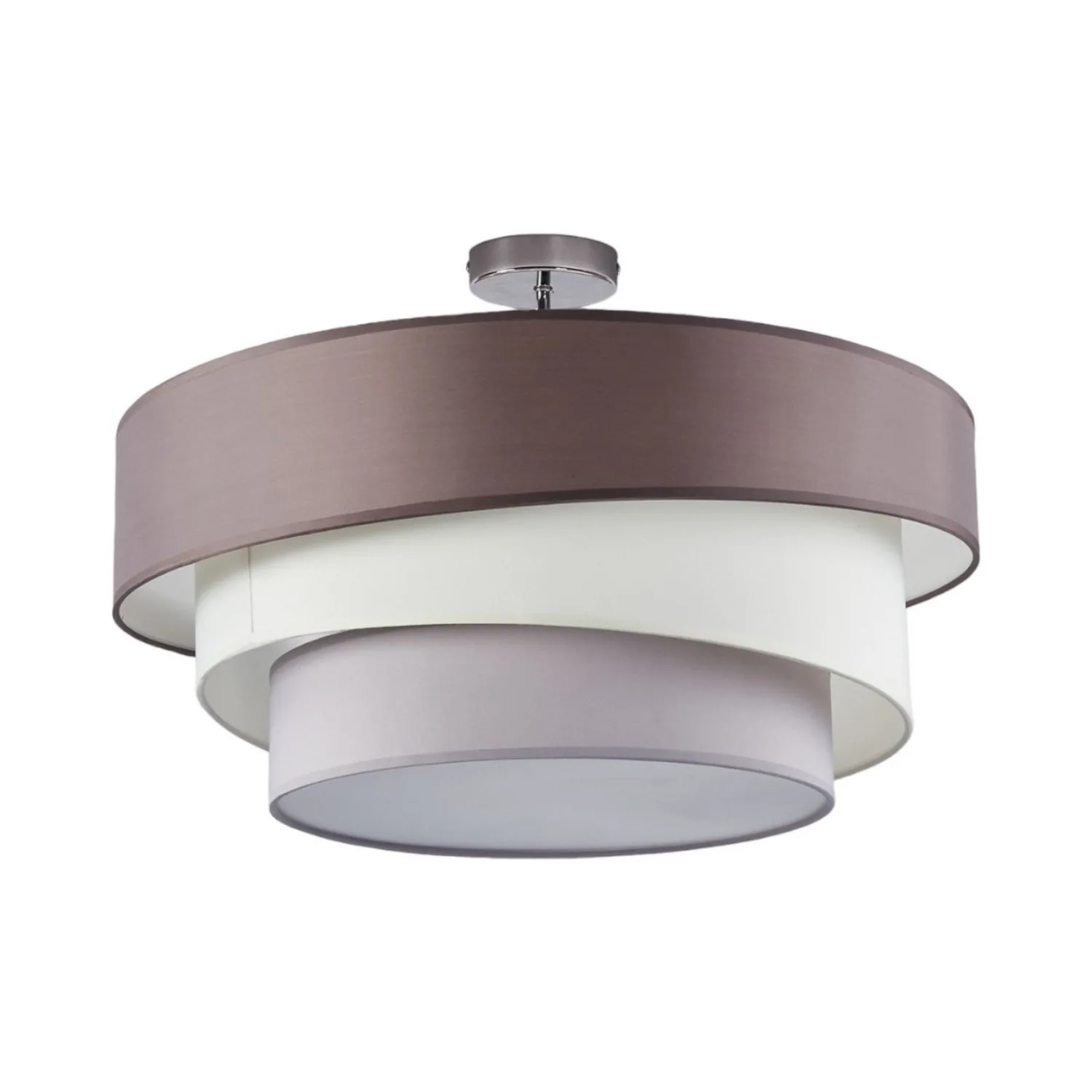 Lindby Deckenleuchte Melia Deckenlampe Lampe Leuchte 3 Flammig E27 Braun Grau530 B-Ware