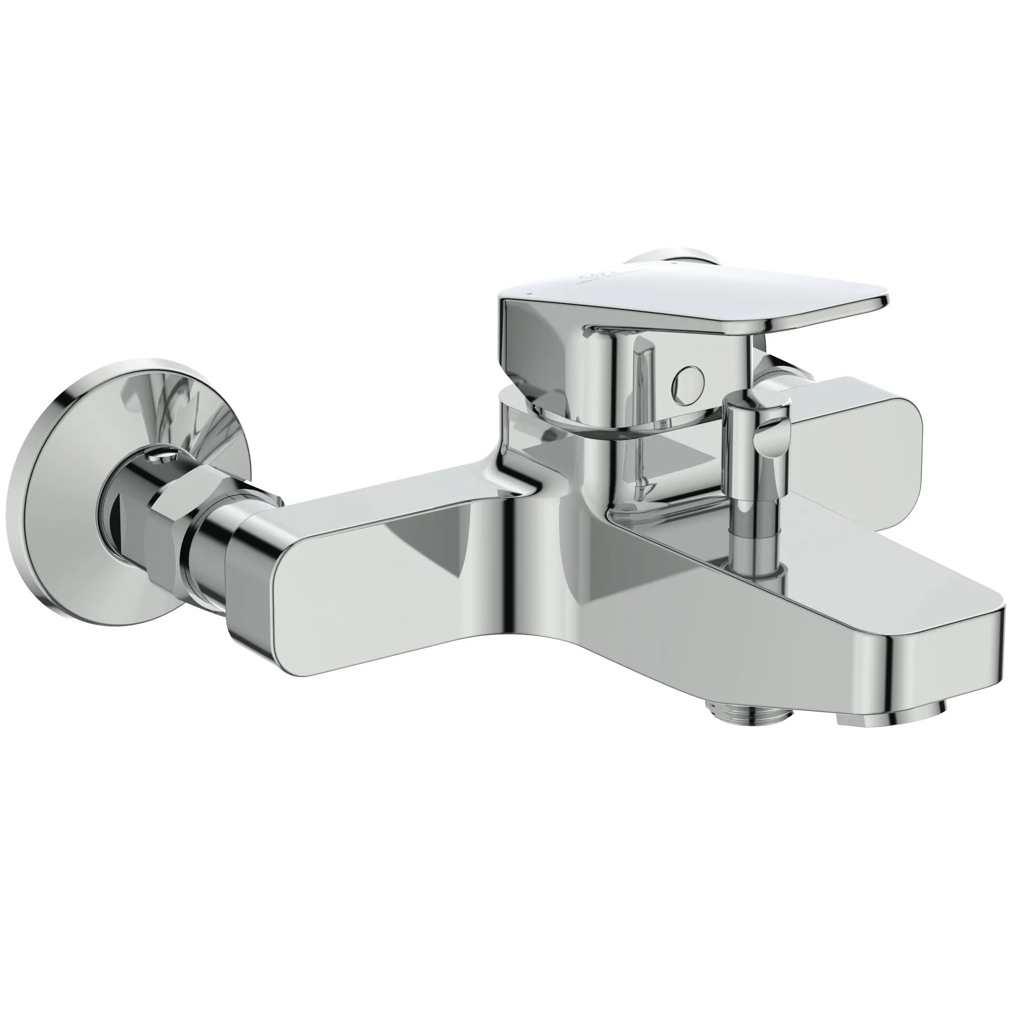 Badearmatur Aufputz Ceraplan Schweizer Ausführung 185,5x206x218mm Chrom