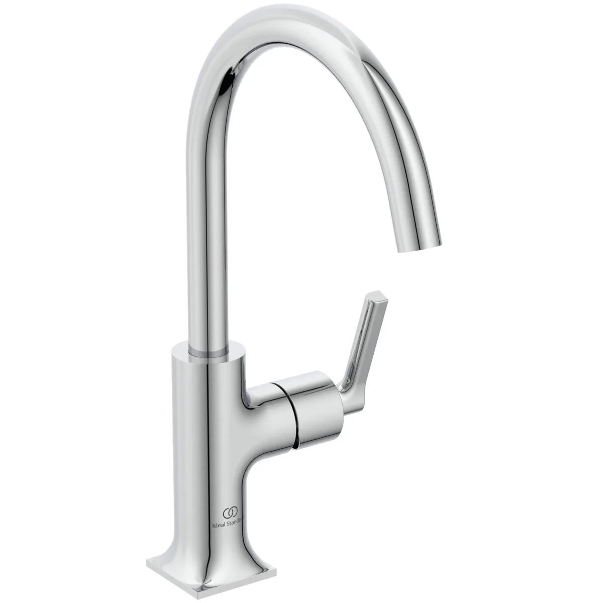 Waschtischarmatur Joy Neo ohne Ablaufgarnitur Ausladung 169mm Hebelgriffe Magnetic Grey