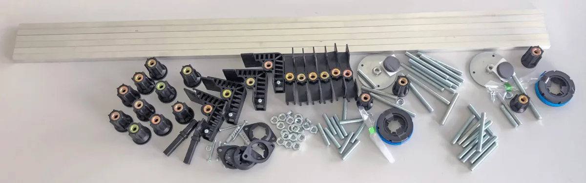 Einbaurahmen Größe 2 für Brausewannen 1300x700 bis 2000x1000mm