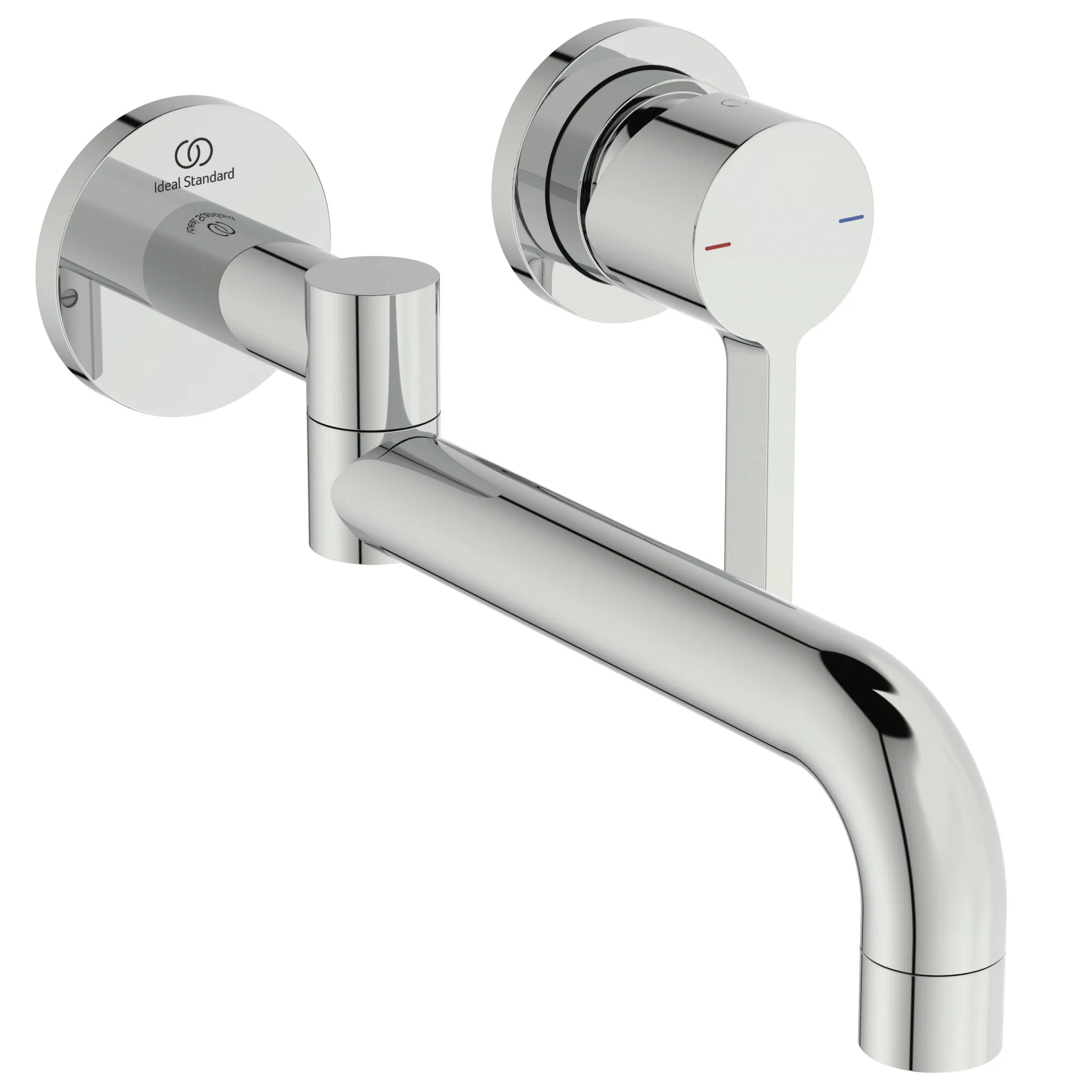 Wand-Küchenarmatur Gusto Ausladung 246mm Magnetic Grey