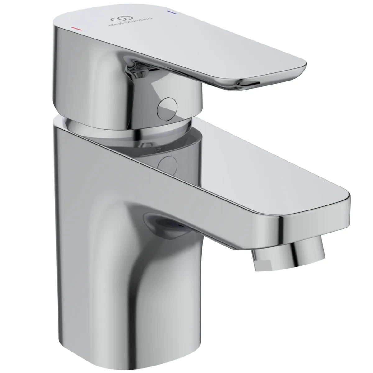 Waschtischarmatur 130 Ceraplan III, mit Ablaufgarnitur, Ausladung 99mm, Chrom