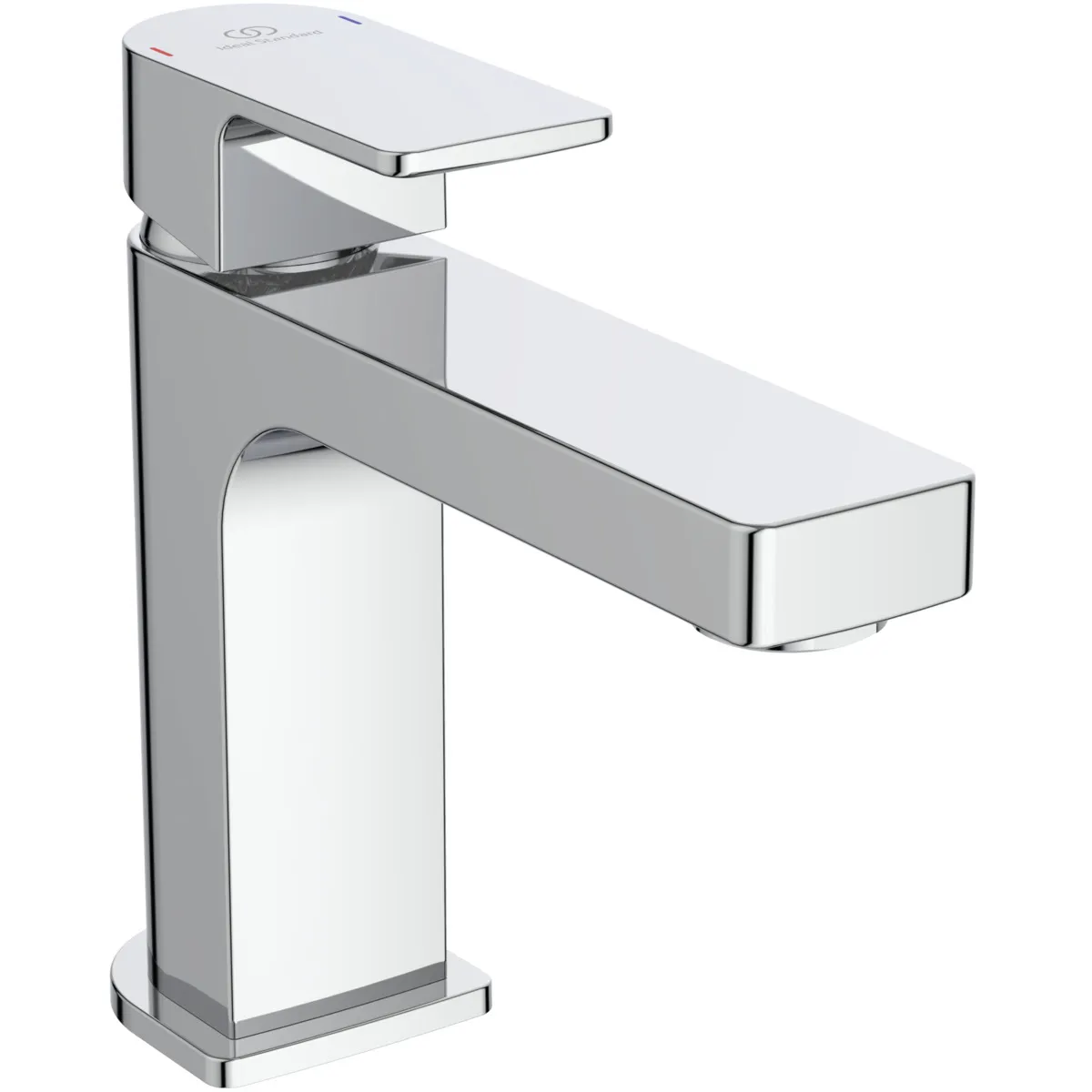 Waschtischarmatur Edge, Slim, 5 l/min., ohne Ablaufgarnitur, Ausladung 120mm, Chrom