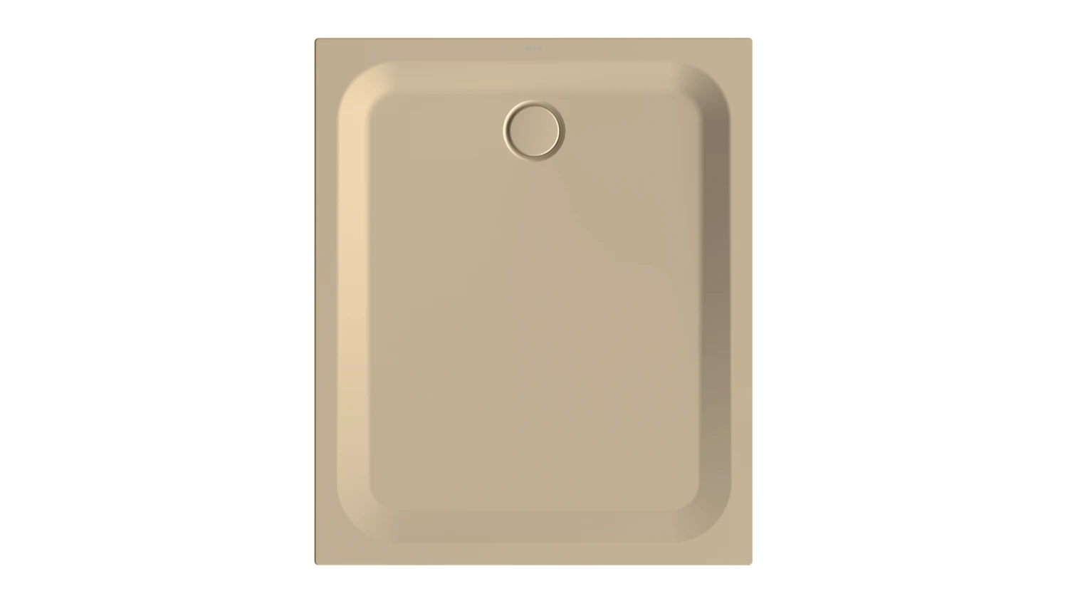 Bette rechteck Duschwanne „BetteUltra“ 120 × 100 cm in Bahamabeige