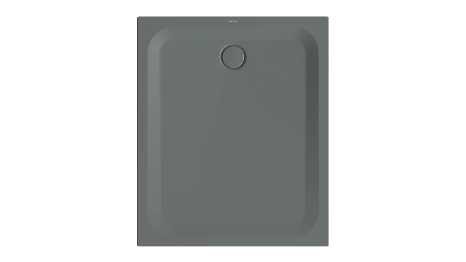 Bette rechteck Duschwanne „BetteUltra“ 120 × 100 cm in Smoke