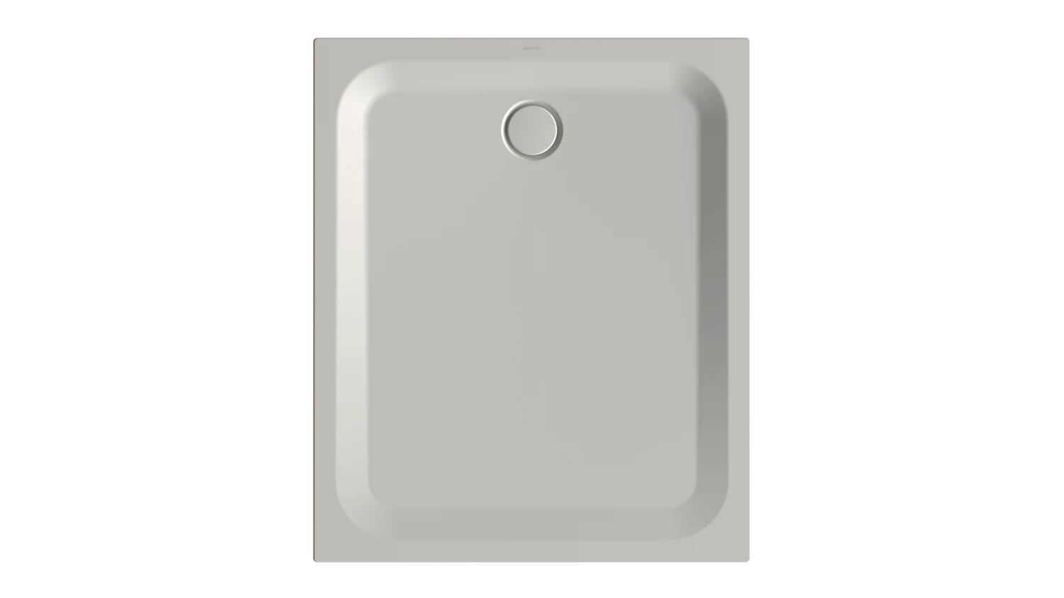 Bette rechteck Duschwanne „BetteUltra“ 120 × 100 cm in Silver