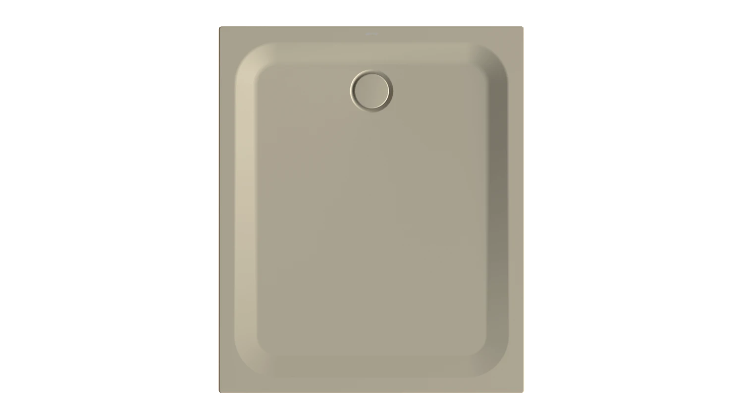 Bette rechteck Duschwanne „BetteUltra“ 120 × 100 cm in Cashmere