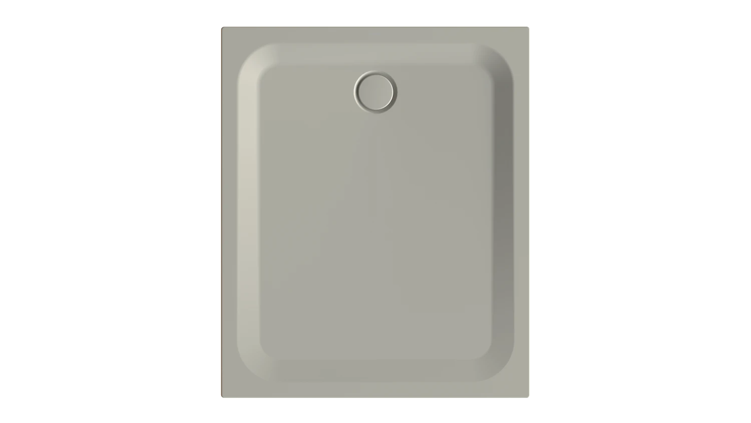 Bette rechteck Duschwanne „BetteUltra“ 120 × 100 cm in Stone