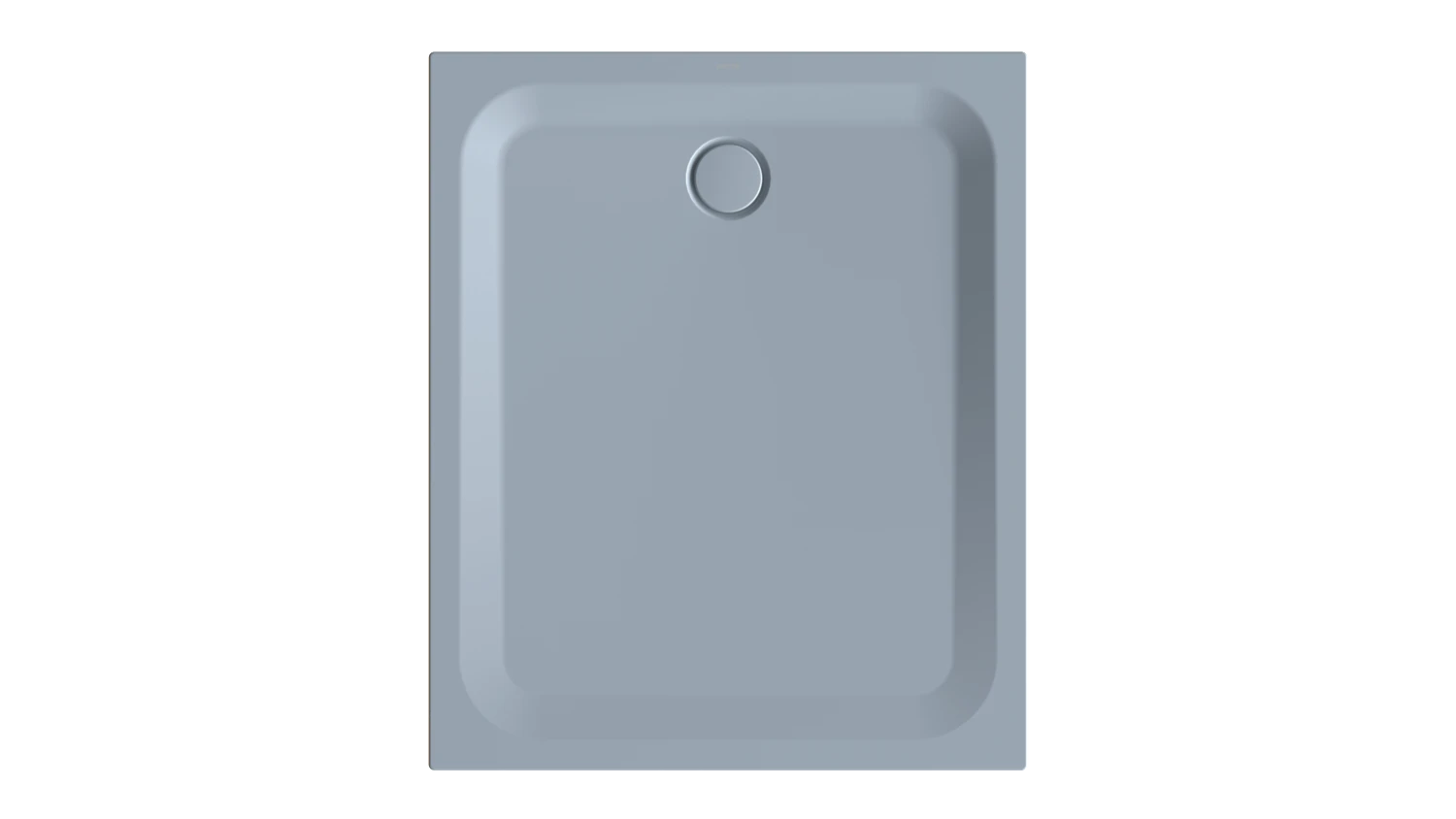 Bette rechteck Duschwanne „BetteUltra“ 120 × 100 cm in Blue Satin