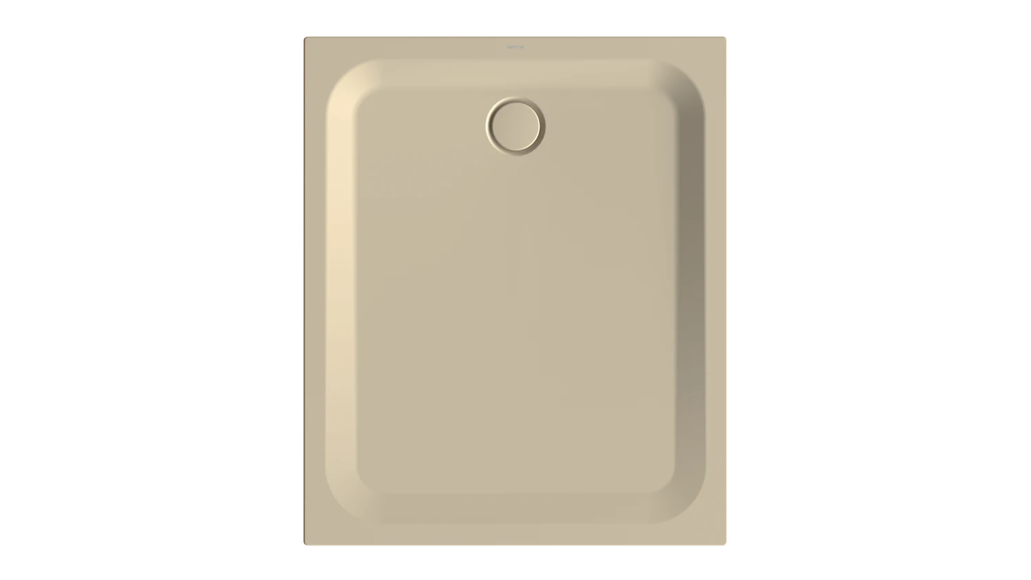 Bette rechteck Duschwanne „BetteUltra“ 120 × 100 cm in Sand