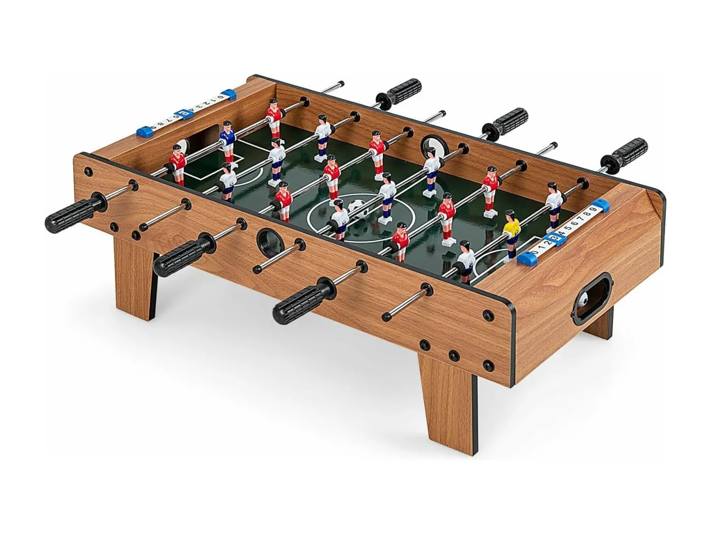 Kickertisch inkl. 18 Kicker + 2 Fußbälle