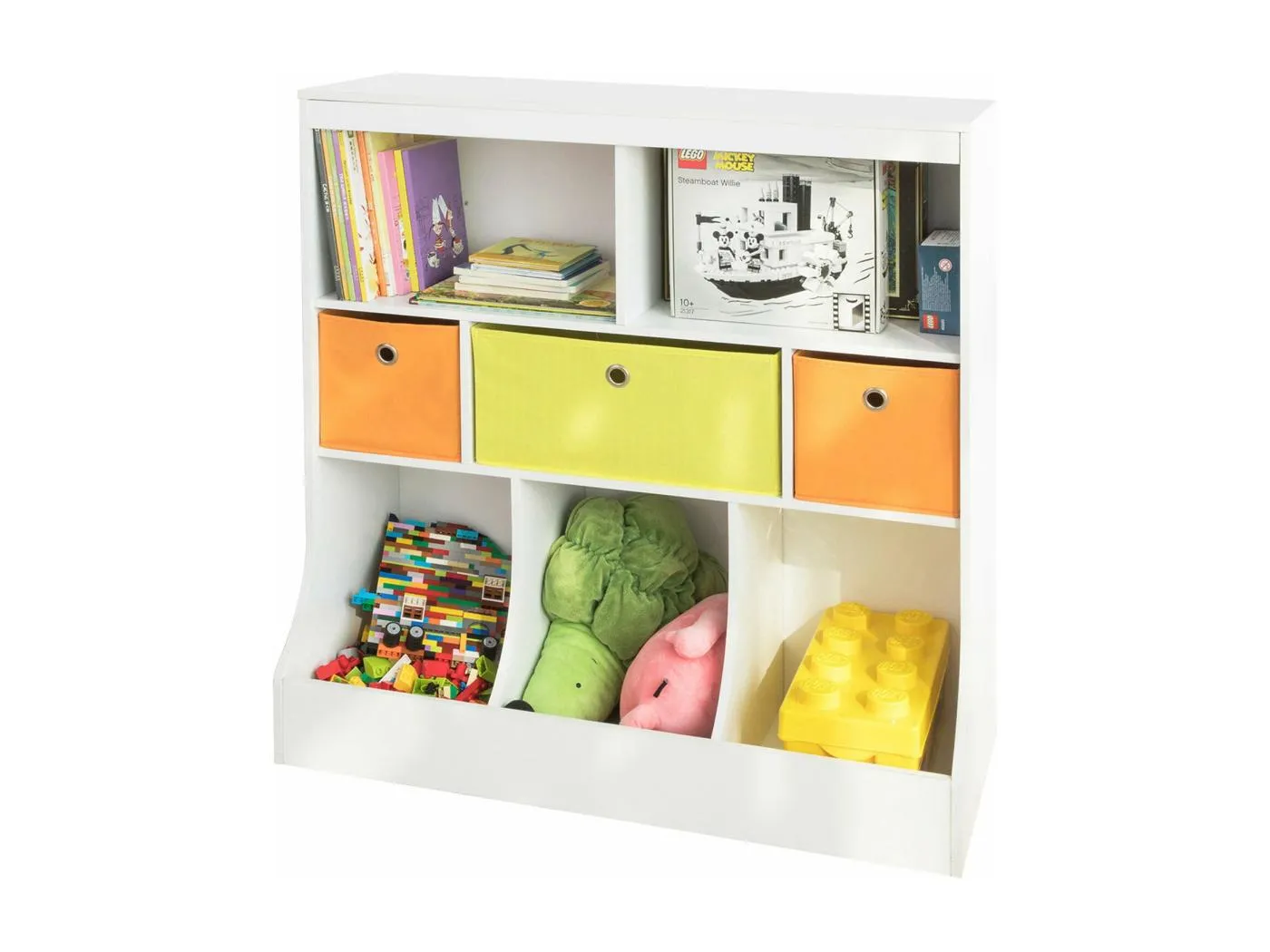 Kinderregal KMB26-W 92 x 93 x 40 cm Weiß