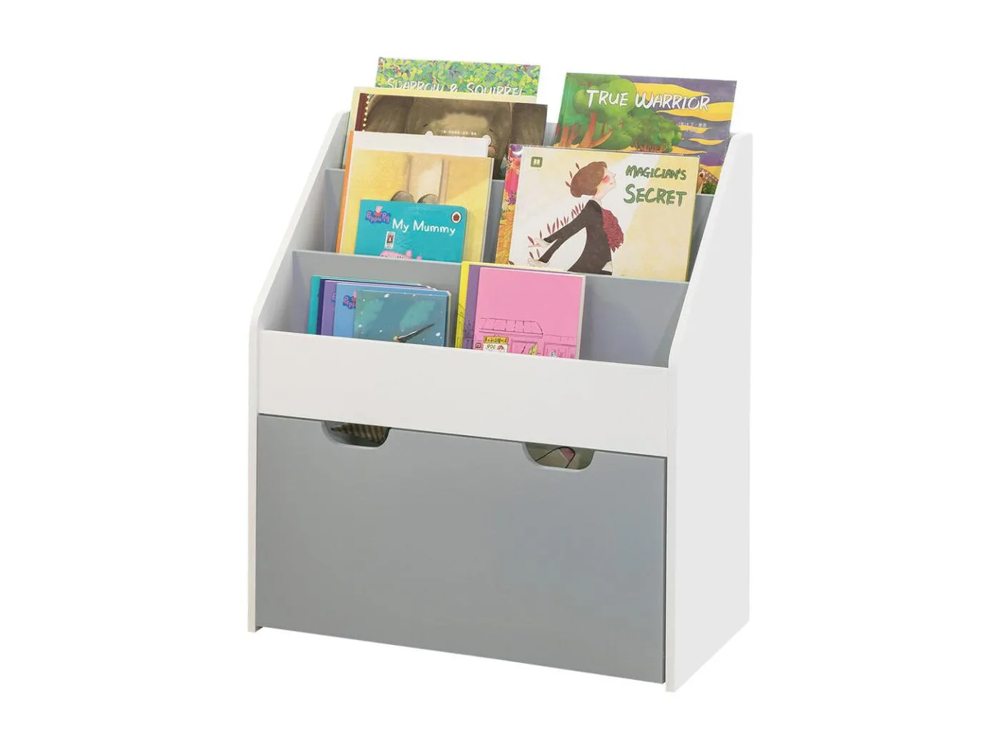 Kinderregal KMB17-HG 63 x 70 x 30 cm Grau