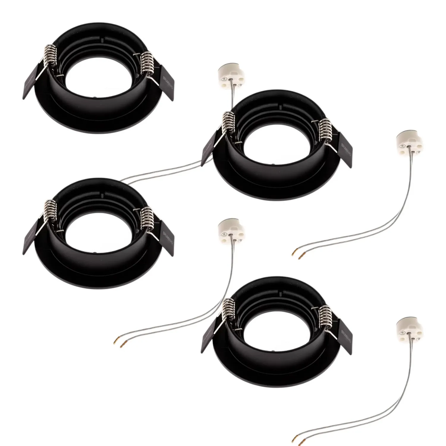 Brumberg Tirrel R Decken Einbaustrahler Deckenlampe Deckenleuchte Lampe 4 Stück B-Ware