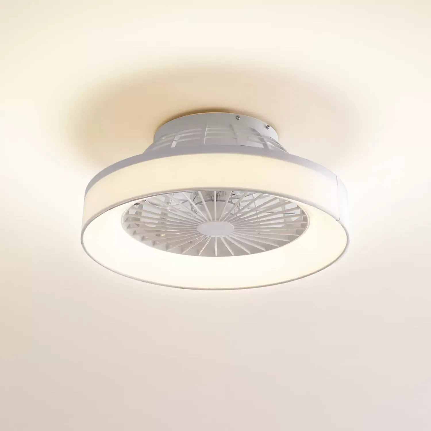 Lindby Led Deckenventilator Mace Ventilator Deckenventilator Weiß Leise ø 47739 B-Ware