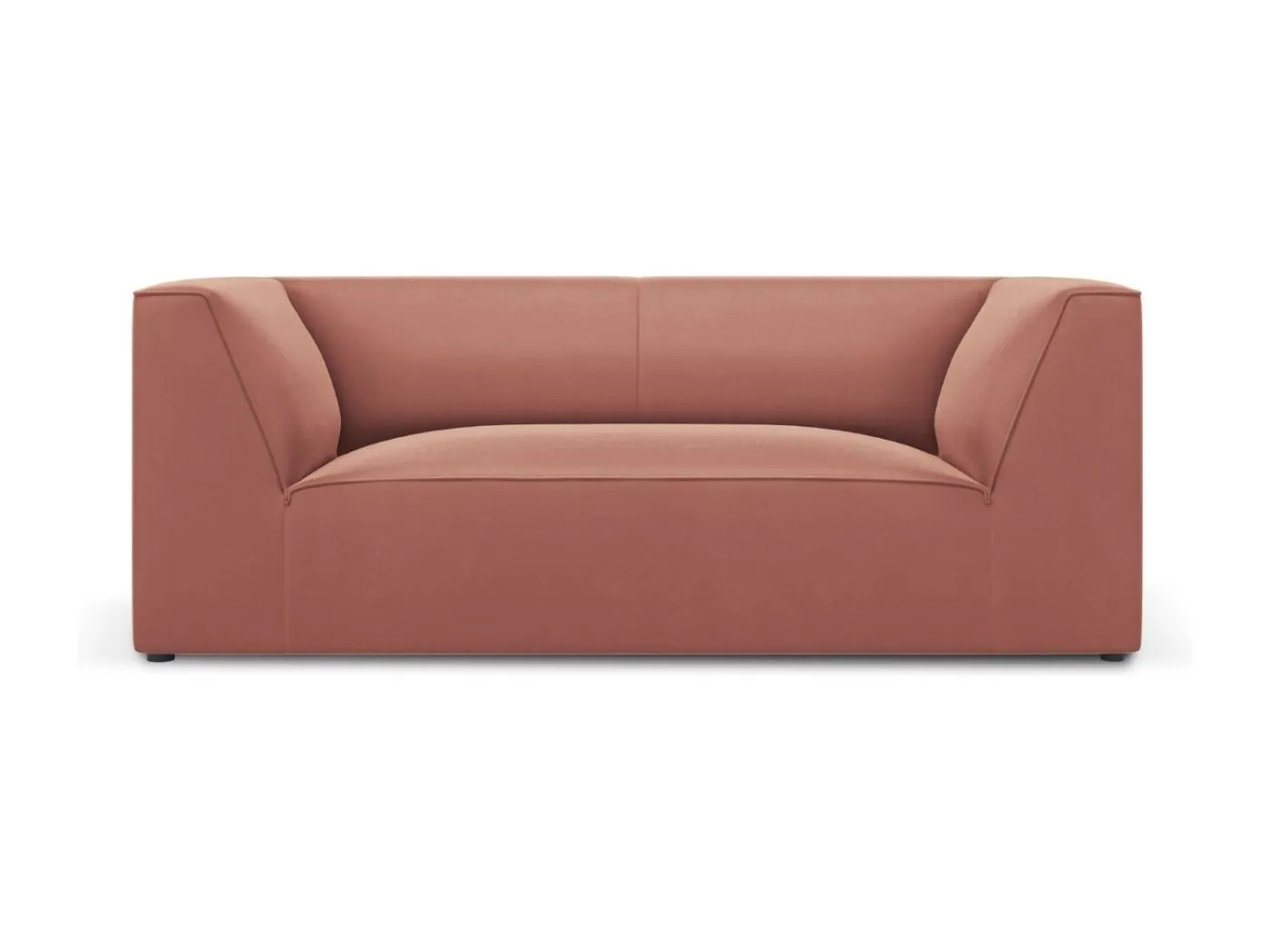 CXL by Christian Lacroix - 2-Sitzer Sofa "Charles" Sitzer aus Samt rosa - 174x92x69cm